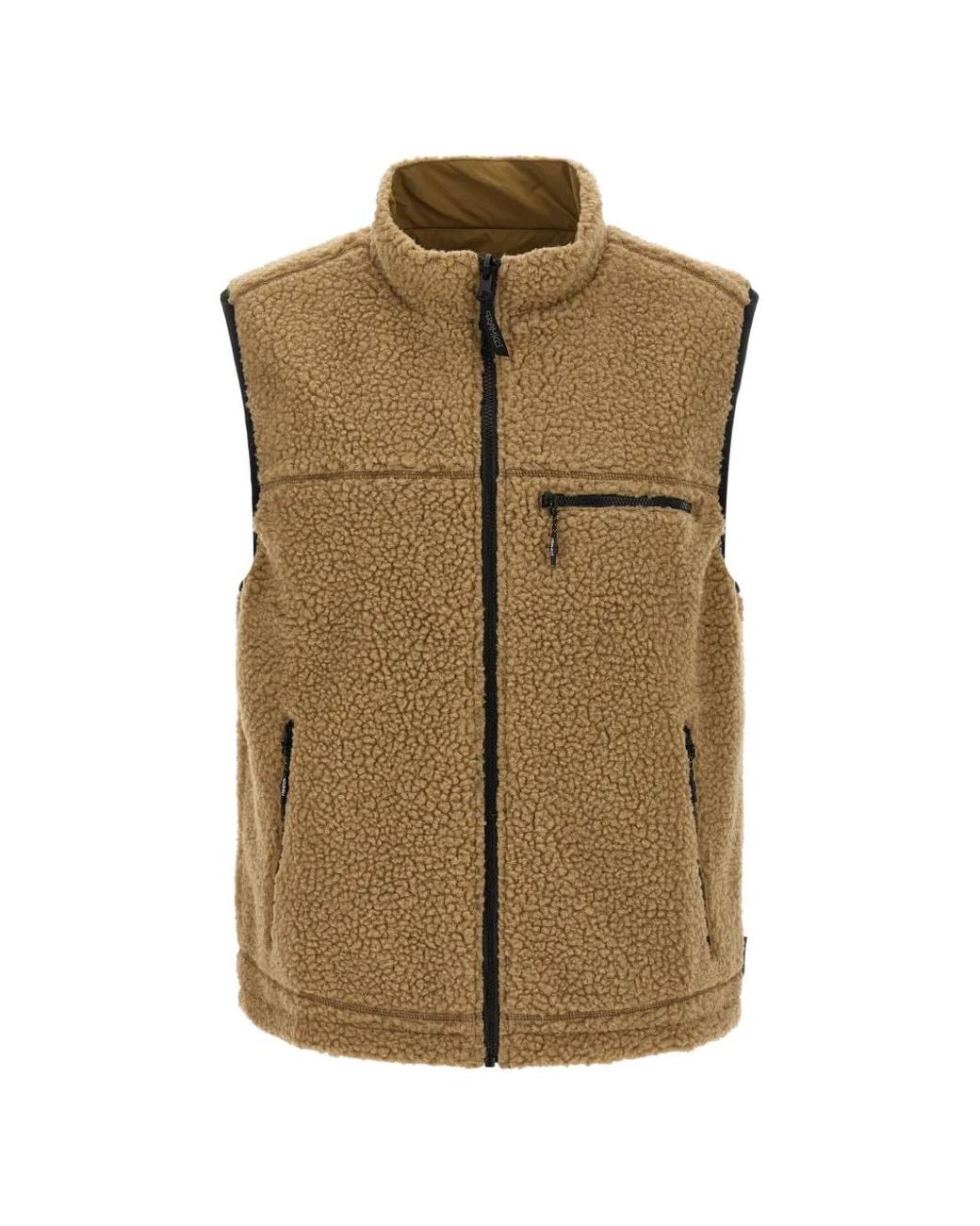 Gramicci Green Sherpa Reversible Gilet for men
