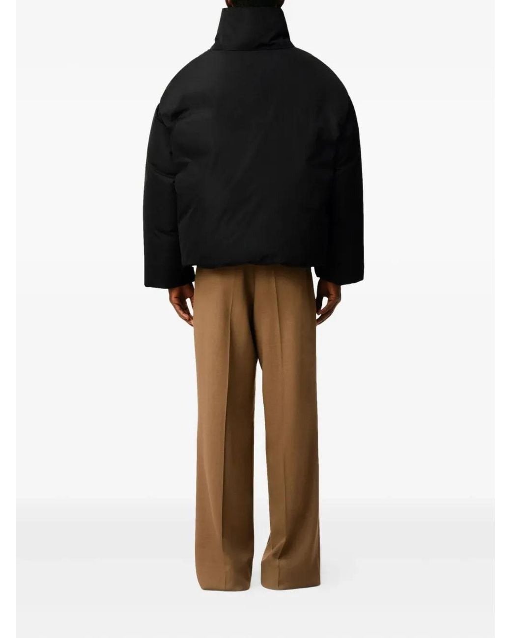 AMI Black Taffetas Ami De Coeur Jacket for men