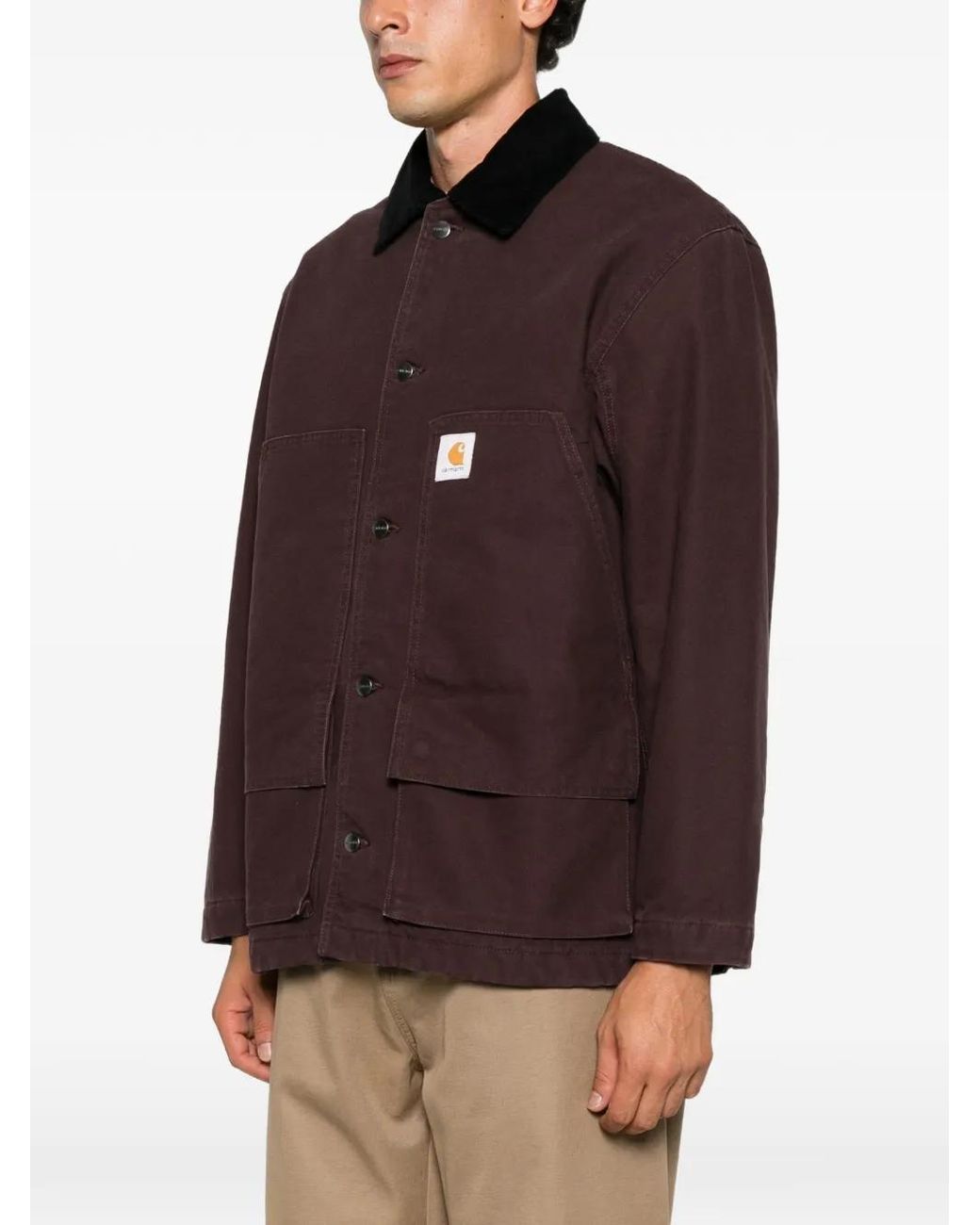 Carhartt Red Lander Coat for men