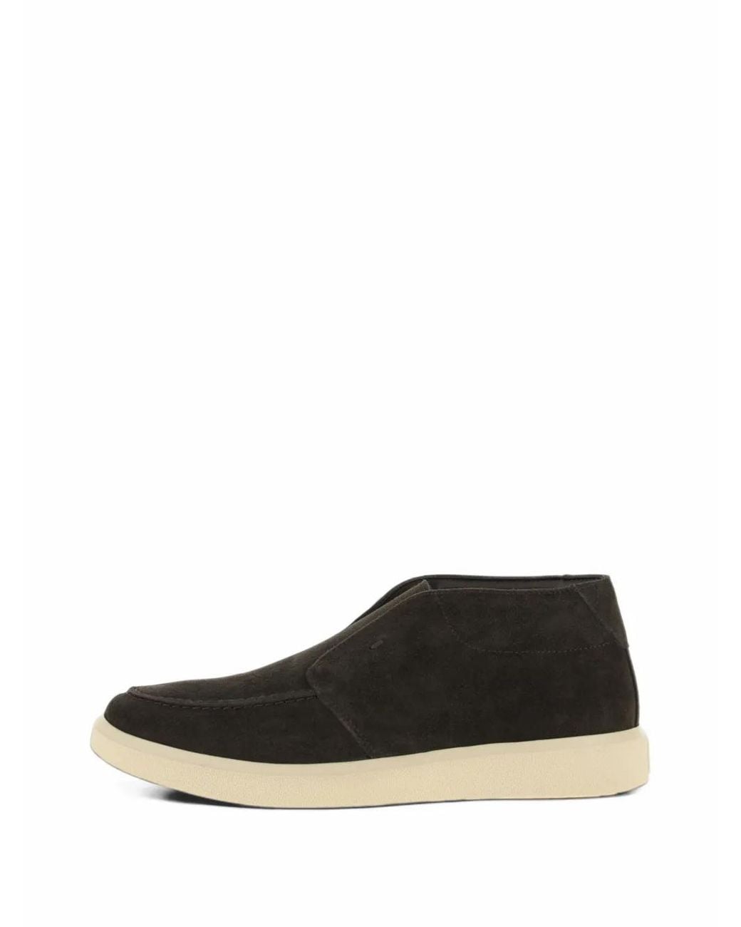 Boggi White Cirrus Suede Ankle Boots for men