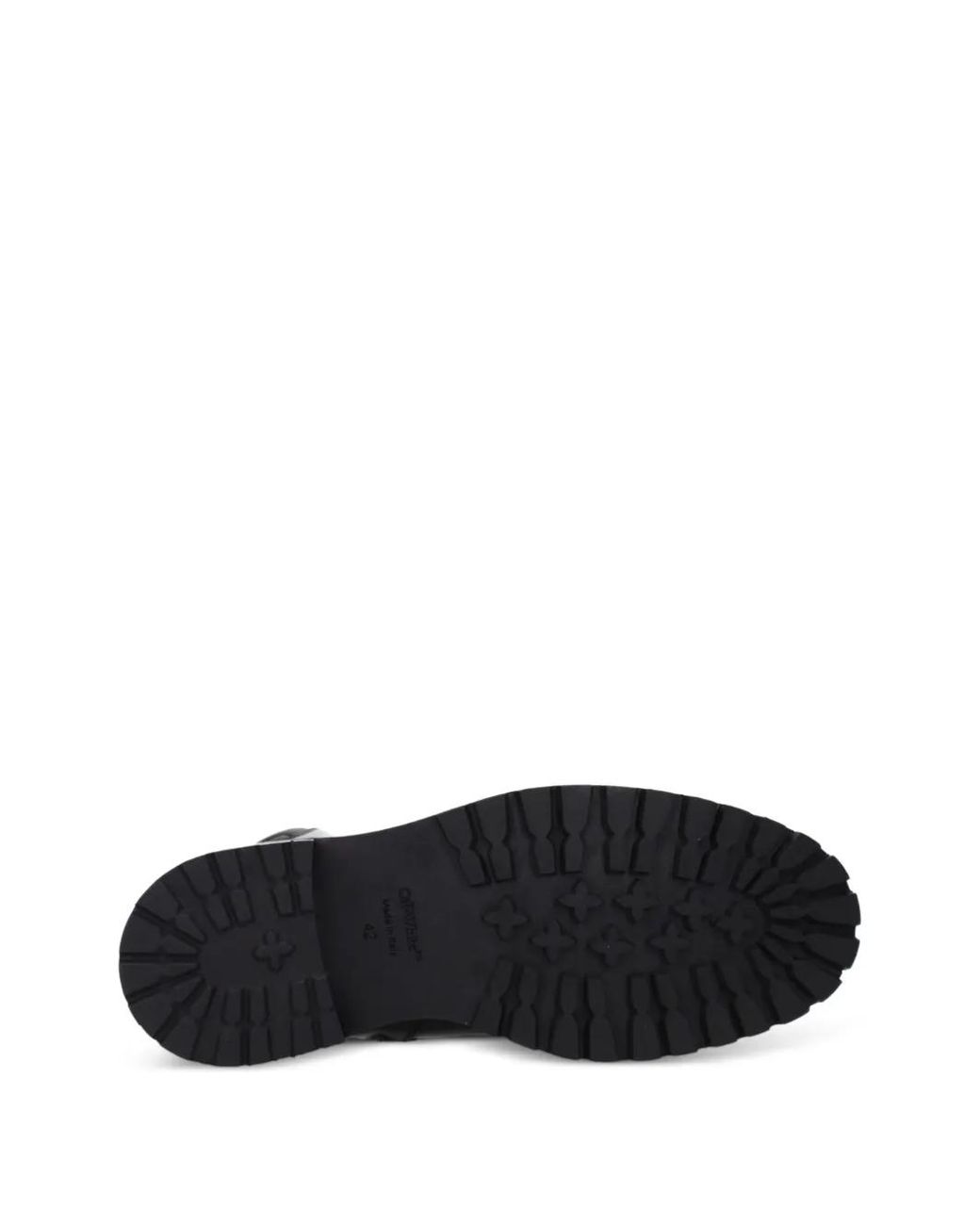 Off-White c/o Virgil Abloh Black Bottines En Cuir À Lacets for men