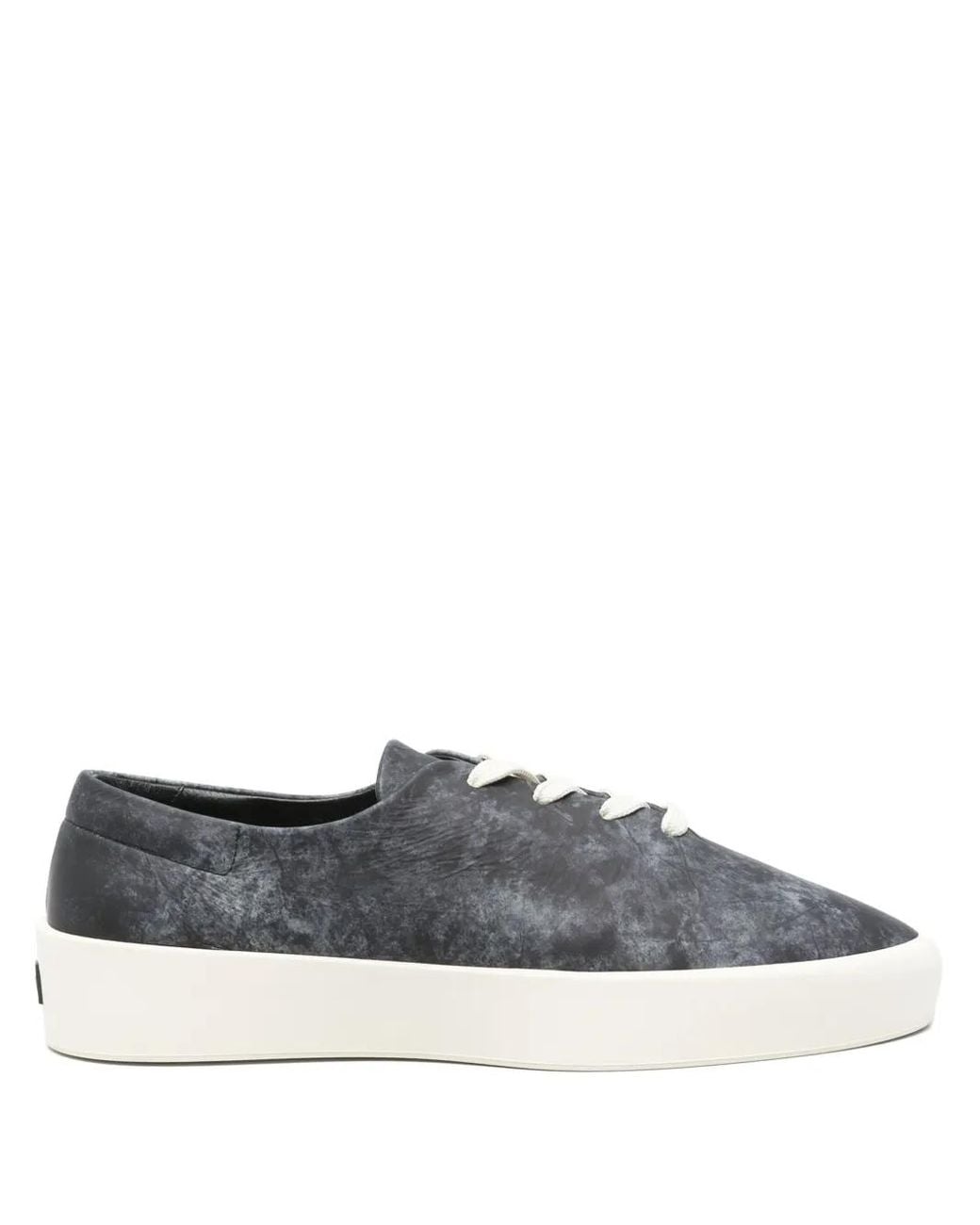 Fear Of God Gray 101 Leather Sneakers