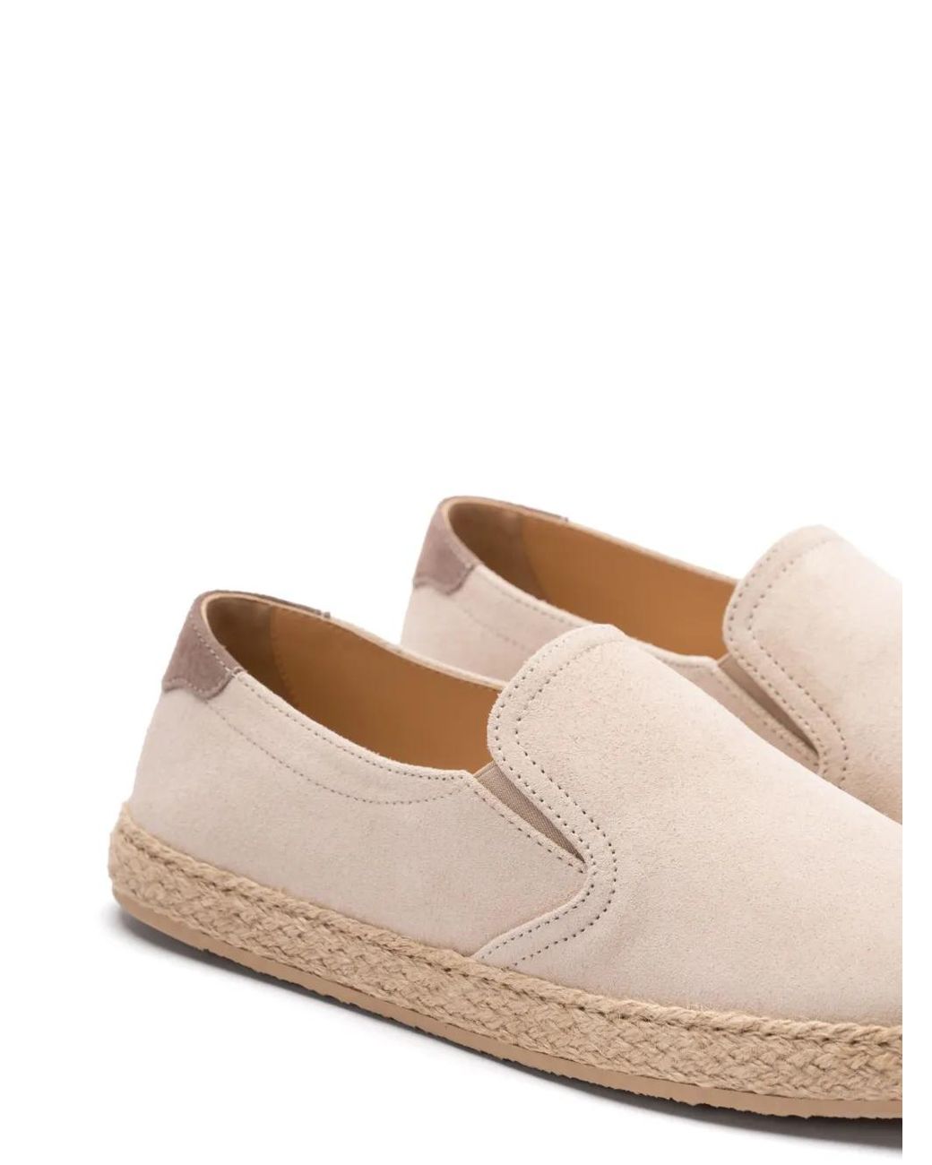Brunello Cucinelli Pink Suede Espadrilles for men