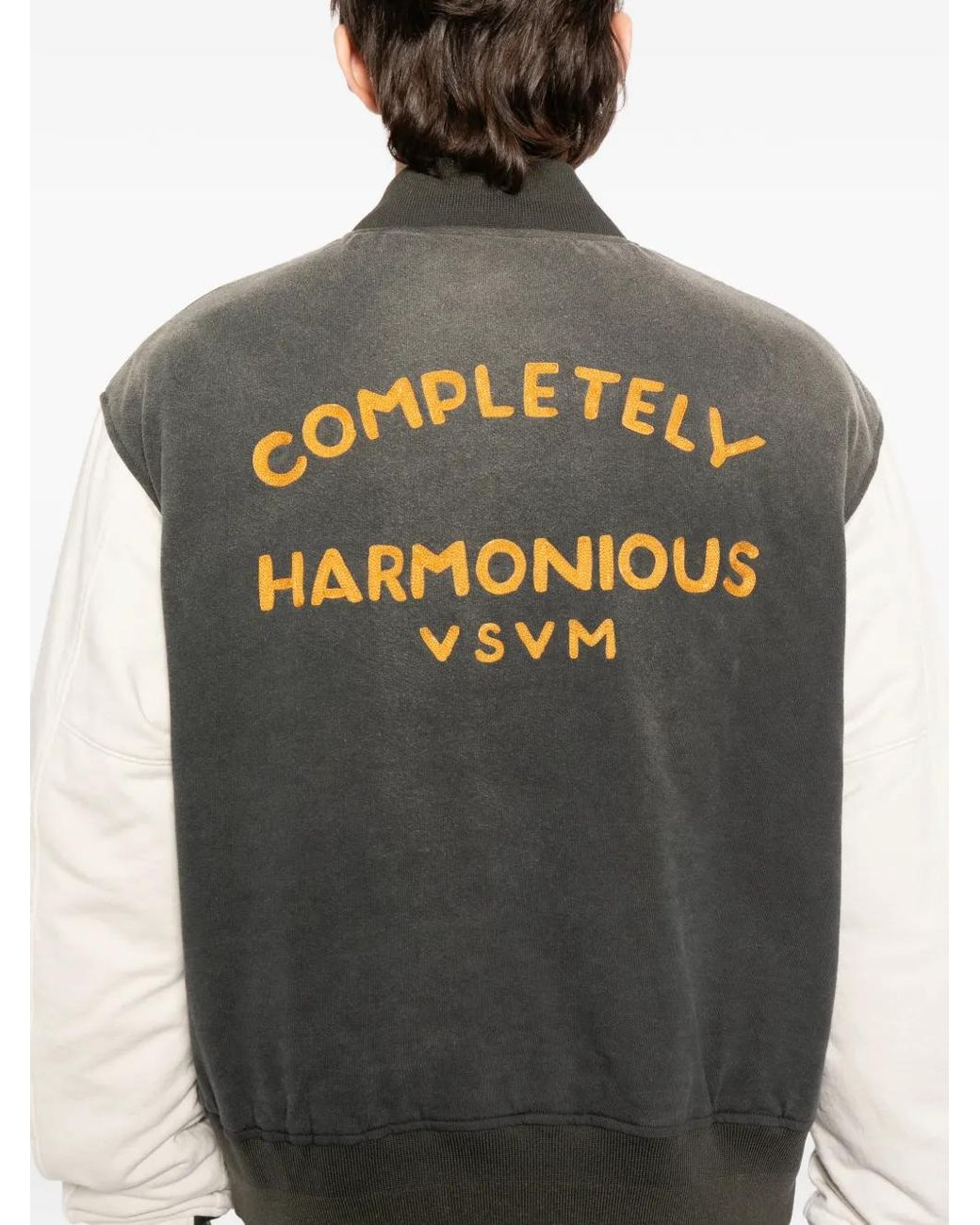 Visvim Black Varsity Era Down Jacket for men