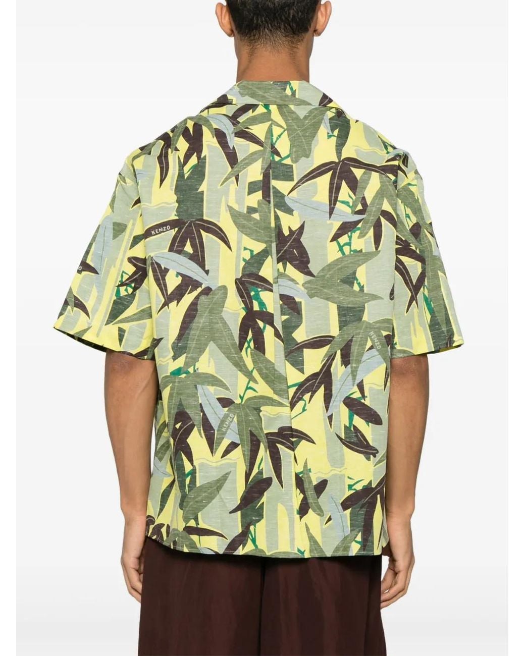 KENZO Green Shirts for men
