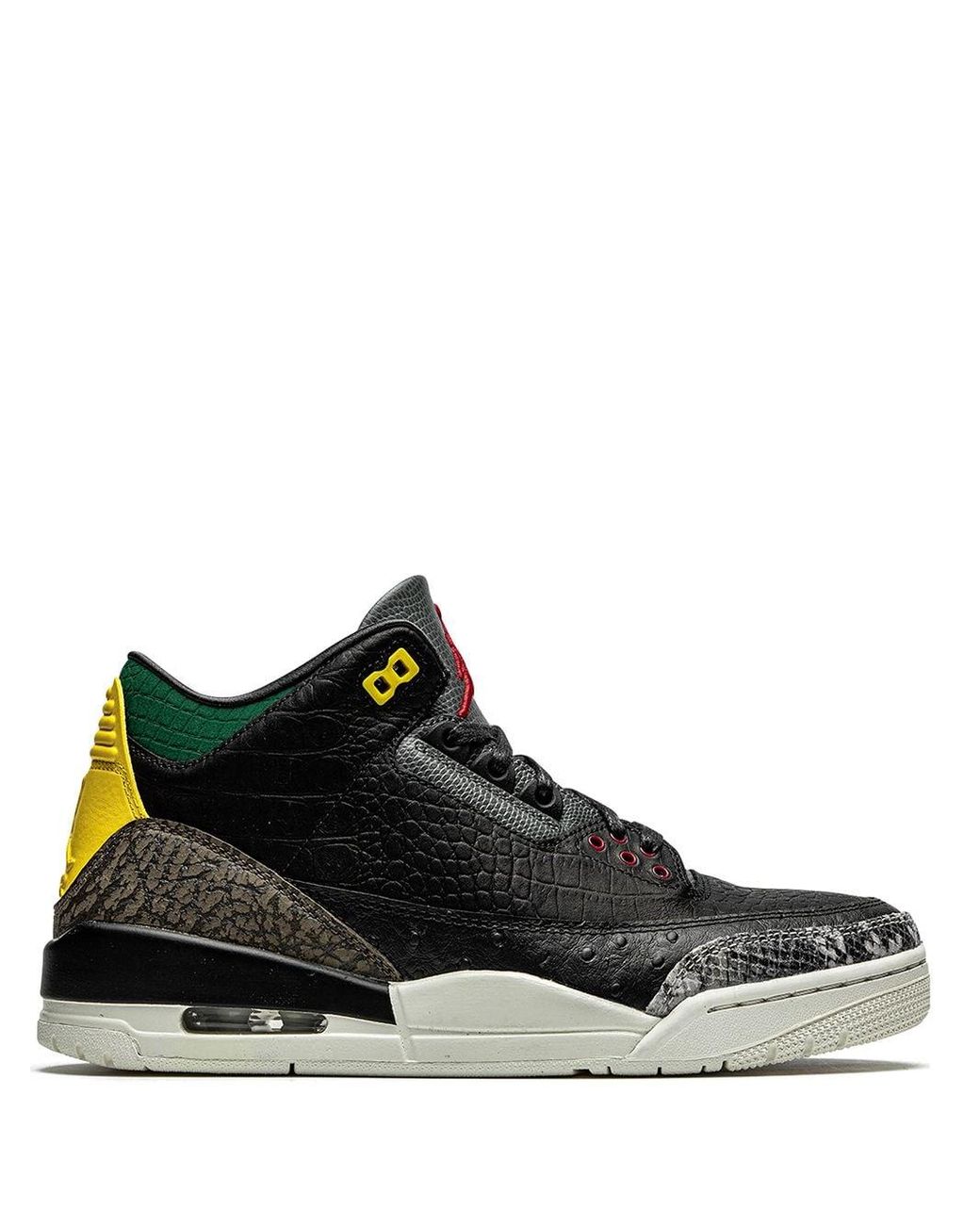 Nike Air Jordan 3 Retro Se in Black/White/Green (Black) for Men - Save 65%  | Lyst