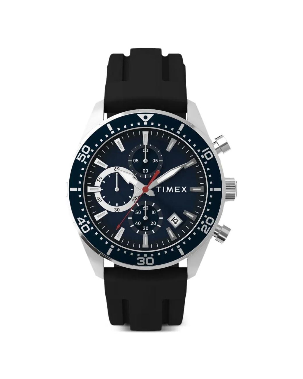 Timex Blue Ridgefield Chronograph 42Mm Watch for men