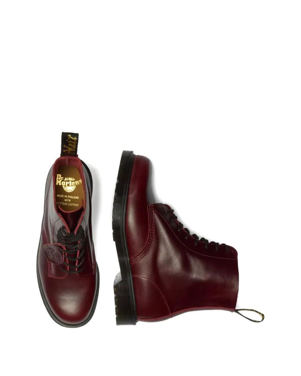 Dr. Martens Purple Lace-Up Boots for men