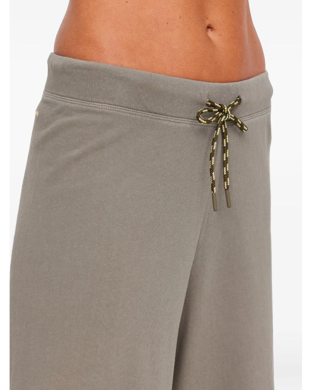 The Upside Gray Sandy Wide-Leg Track Pants