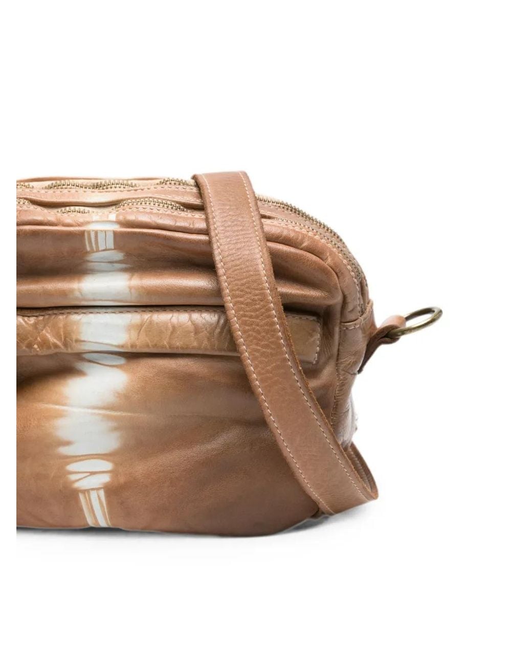 SOMMET Brown Arlo Tie-Dye Cross Body Bag