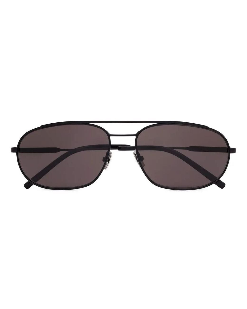 Saint Laurent Black Sl 561 Pilot-Frame Sunglasses