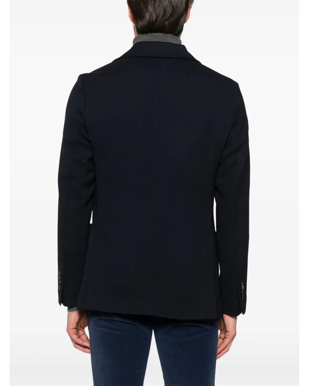 Circolo 1901 Black Textured Blazer for men