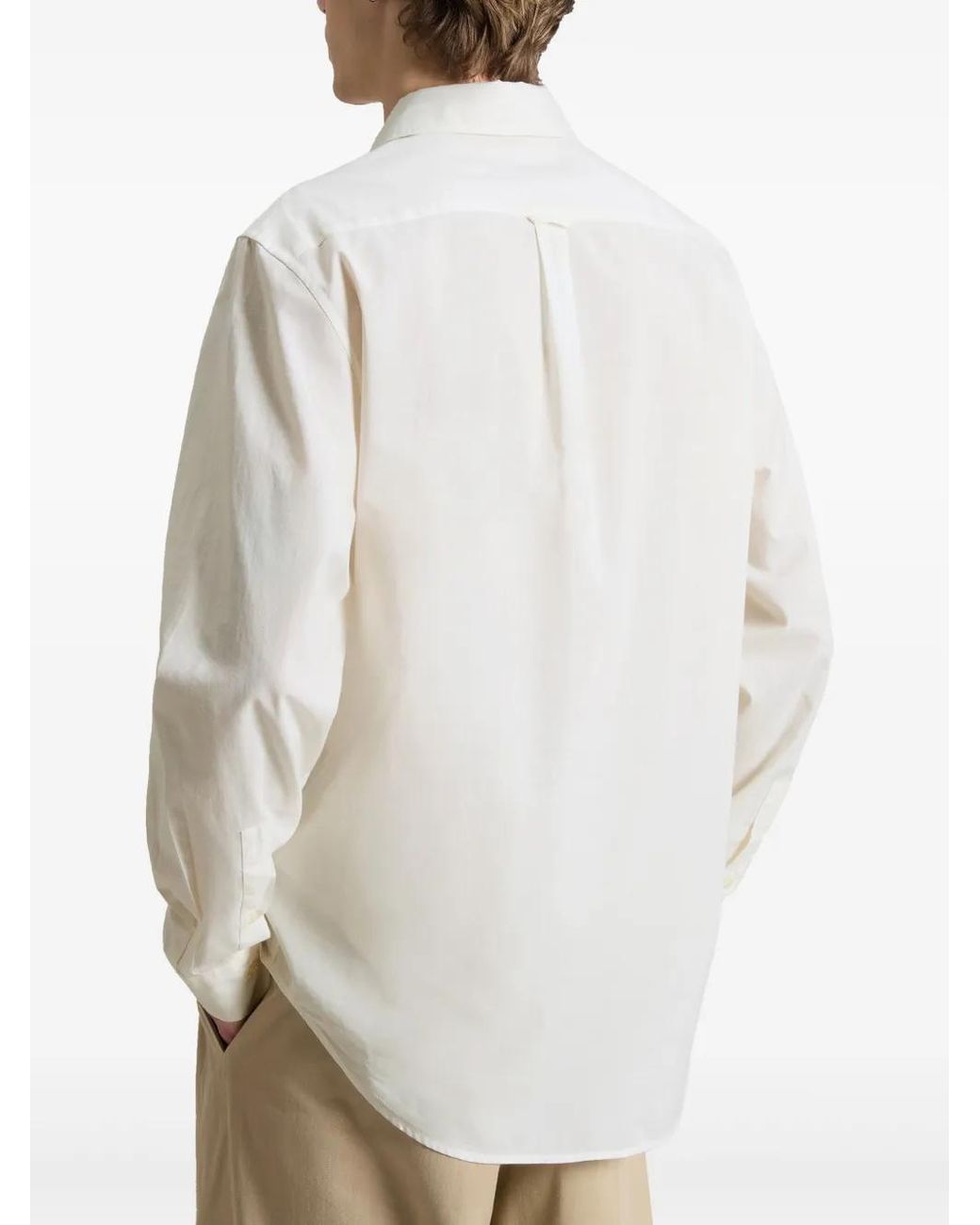 Woolrich White Cotton Shirt for men