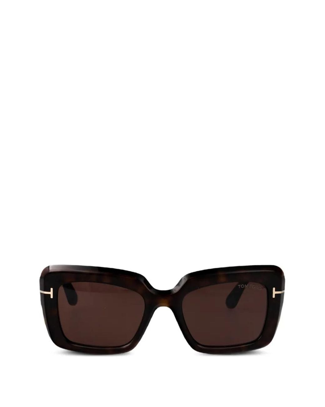 Tom Ford Black Square-Frame Sunglasses