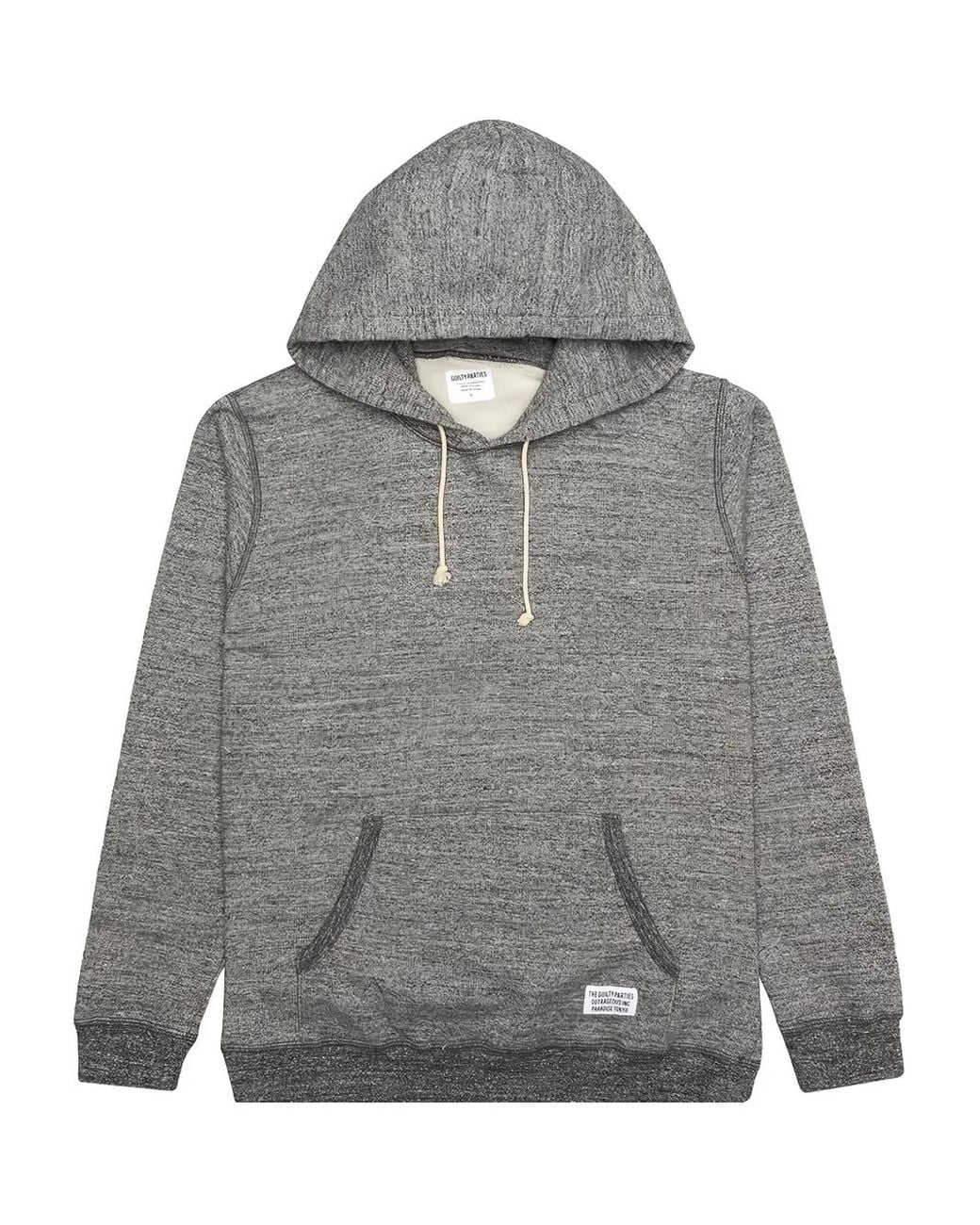 Wacko Maria Gray Hooded Virgin Mary Sweatshirt for men