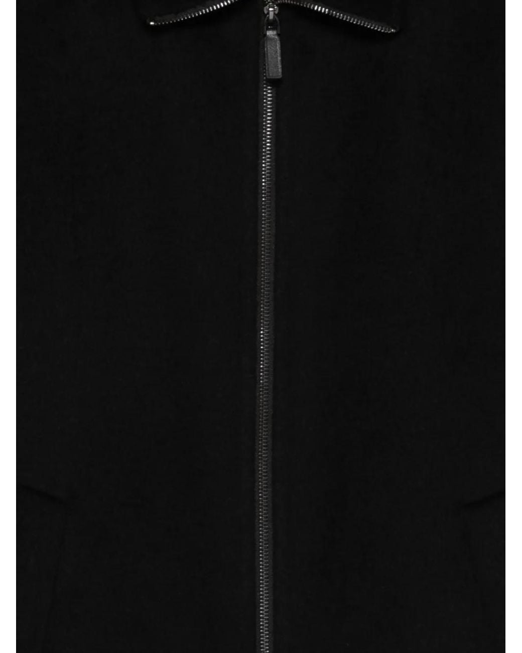 Grayed Black Zip-Up Jacket for men