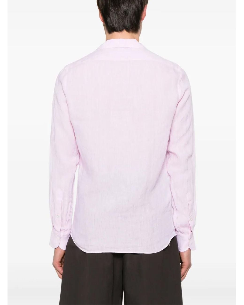 Tagliatore Pink Rowanns Shirt for men