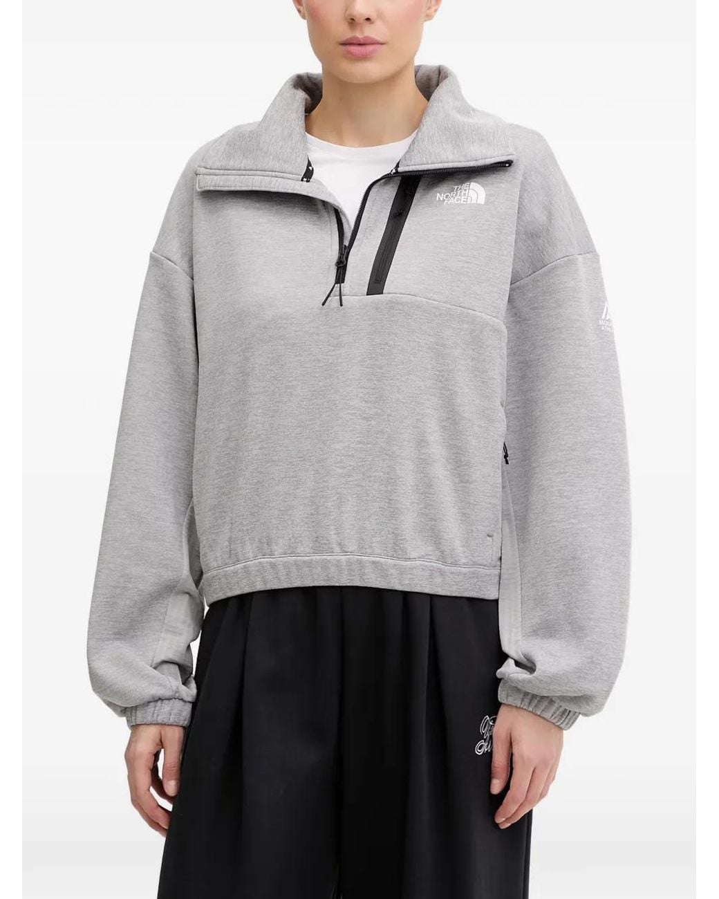 The North Face Gray Mountain Athletics Quarter-Zip Sweatshirt