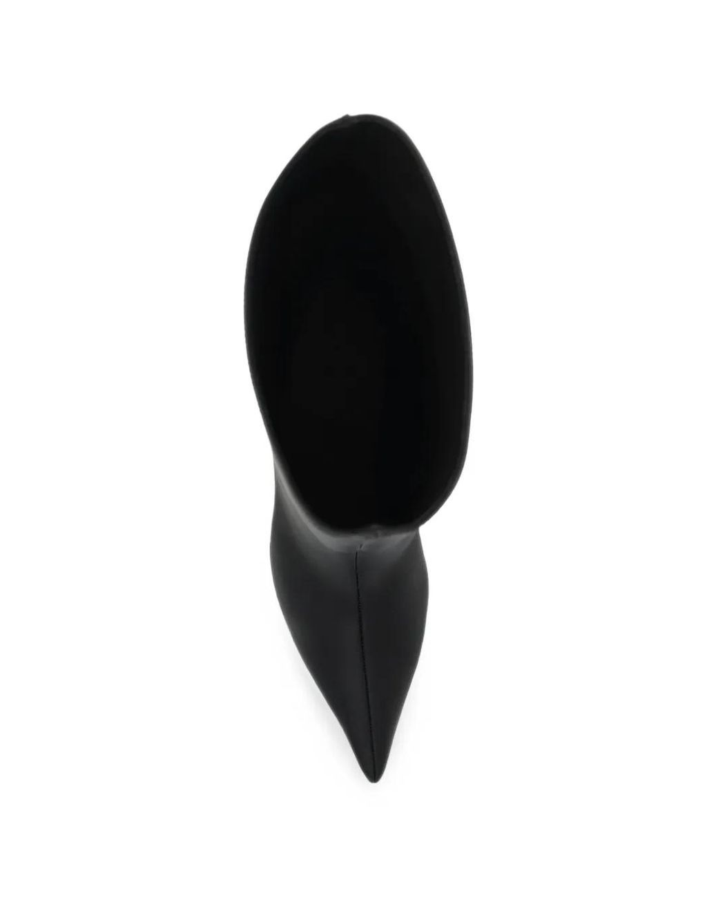 AMINA MUADDI Black Fiona Pointed-Toe Boots