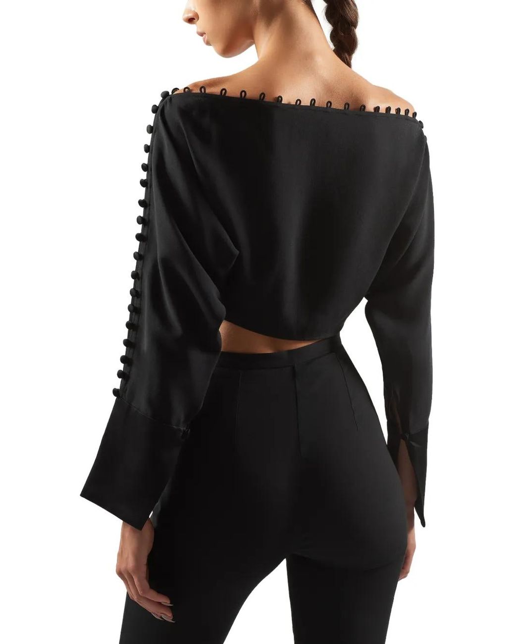 Taller Marmo Black Mila Blouse