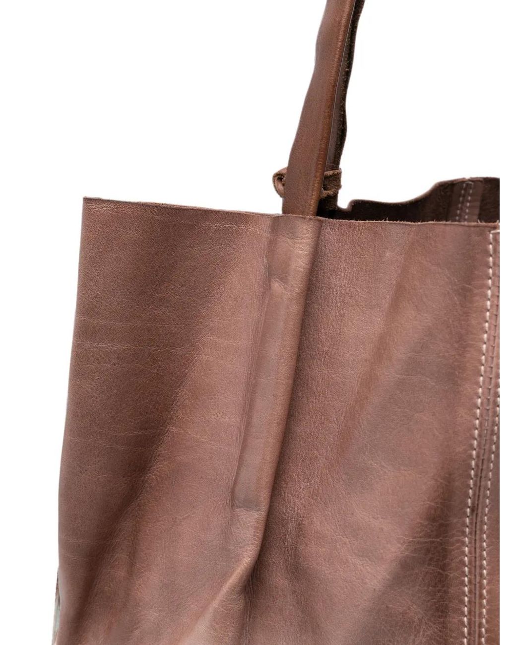 SOMMET Brown Nara Tie-Dye Shoulder Bag