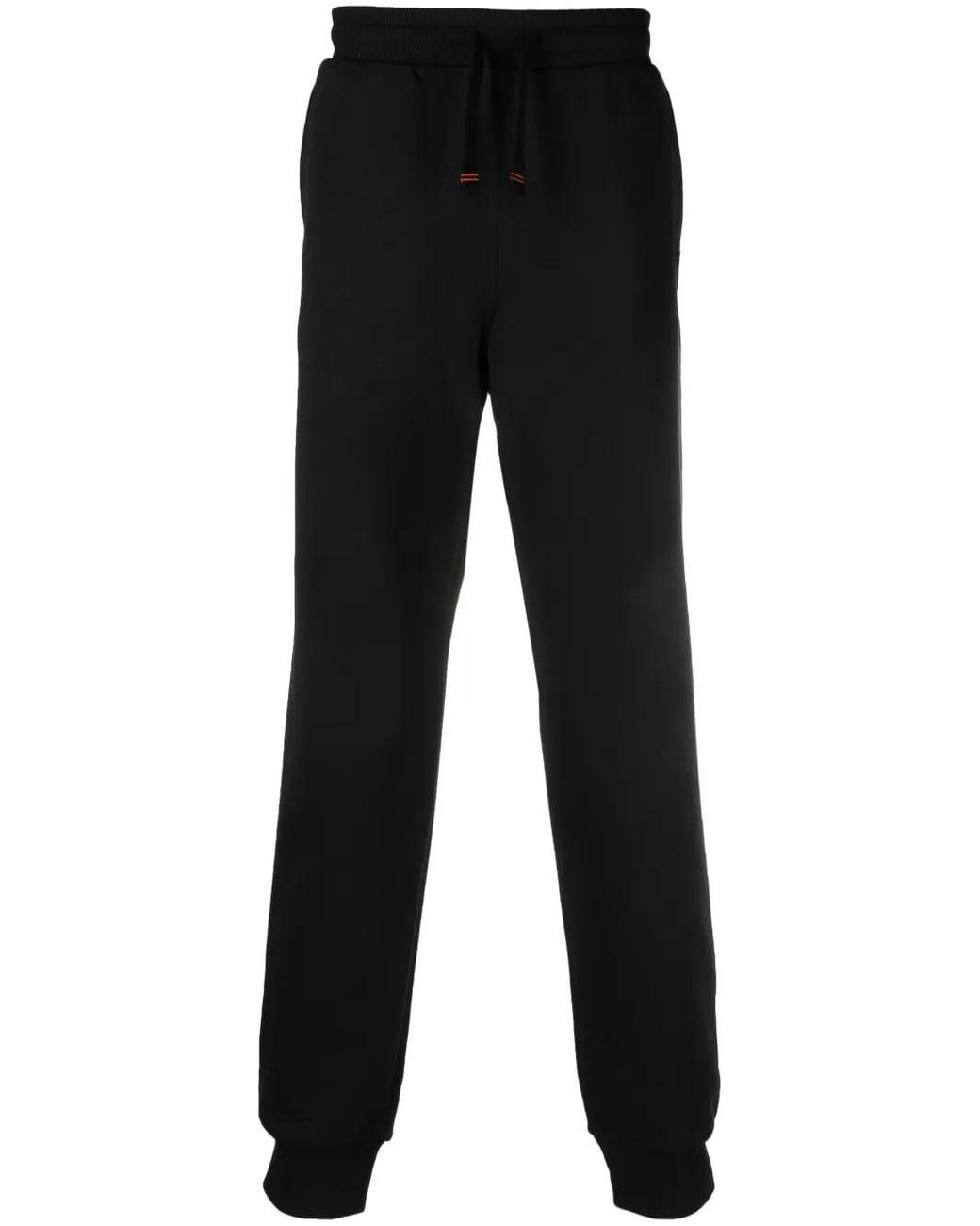 Parajumpers Black Makalu Logo-Patch Track Pants for men