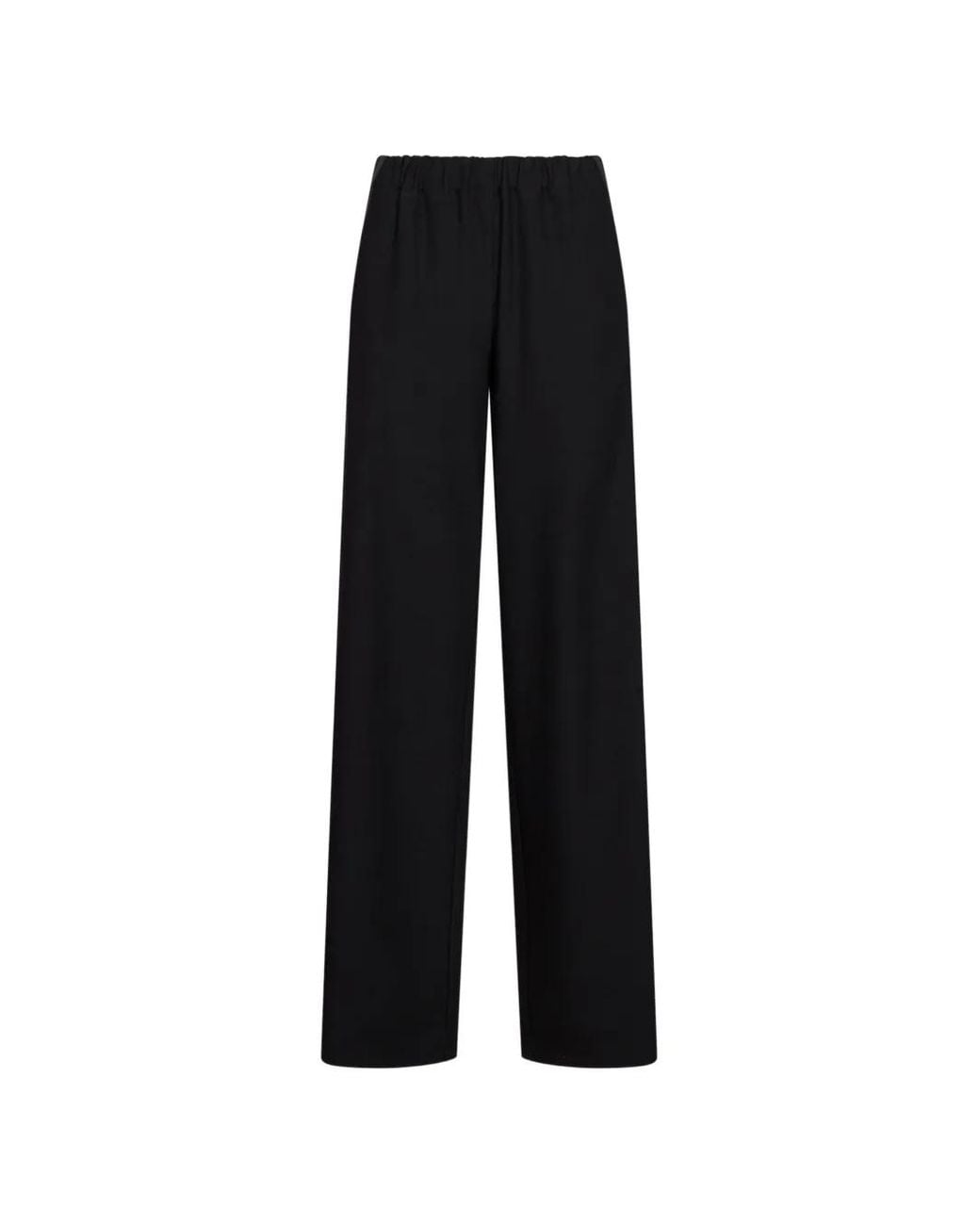 Blanca Vita Black Wide-Leg Trousers