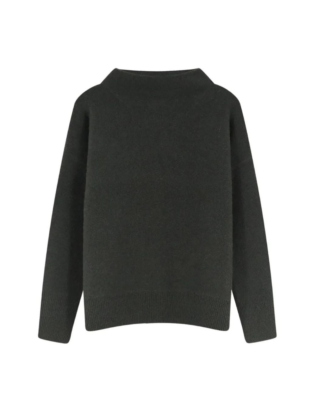 Vince Black Long-Sleeves Sweater