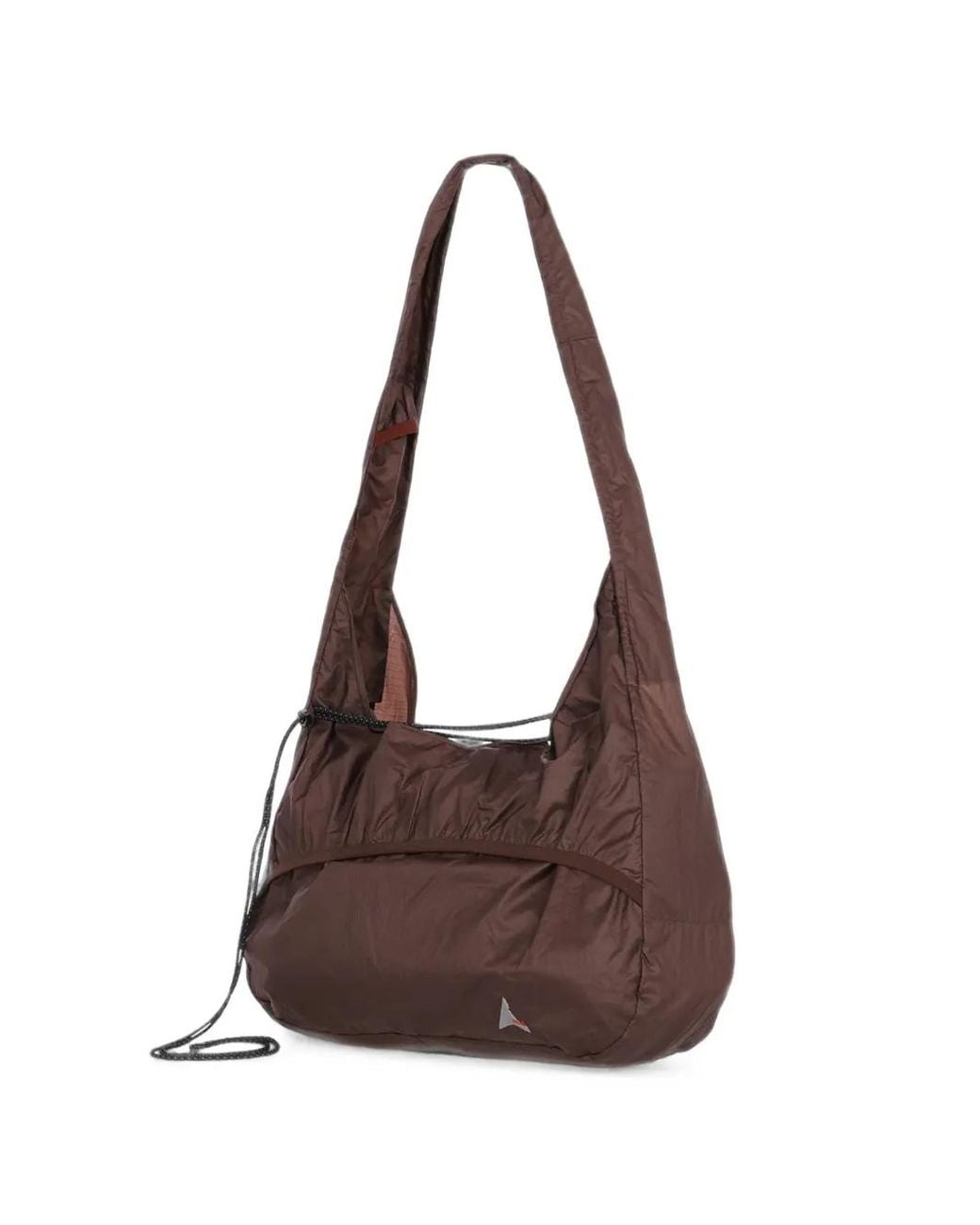 Roa Brown Laki Packable Drawstring Shoulder Bag