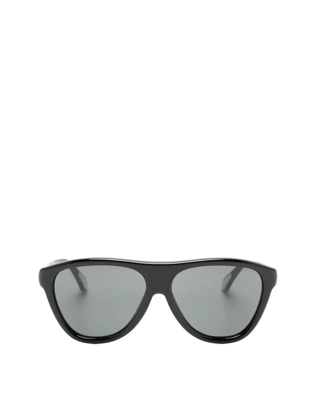 Moncler Gray Incline Pilot-Frame Sunglasses