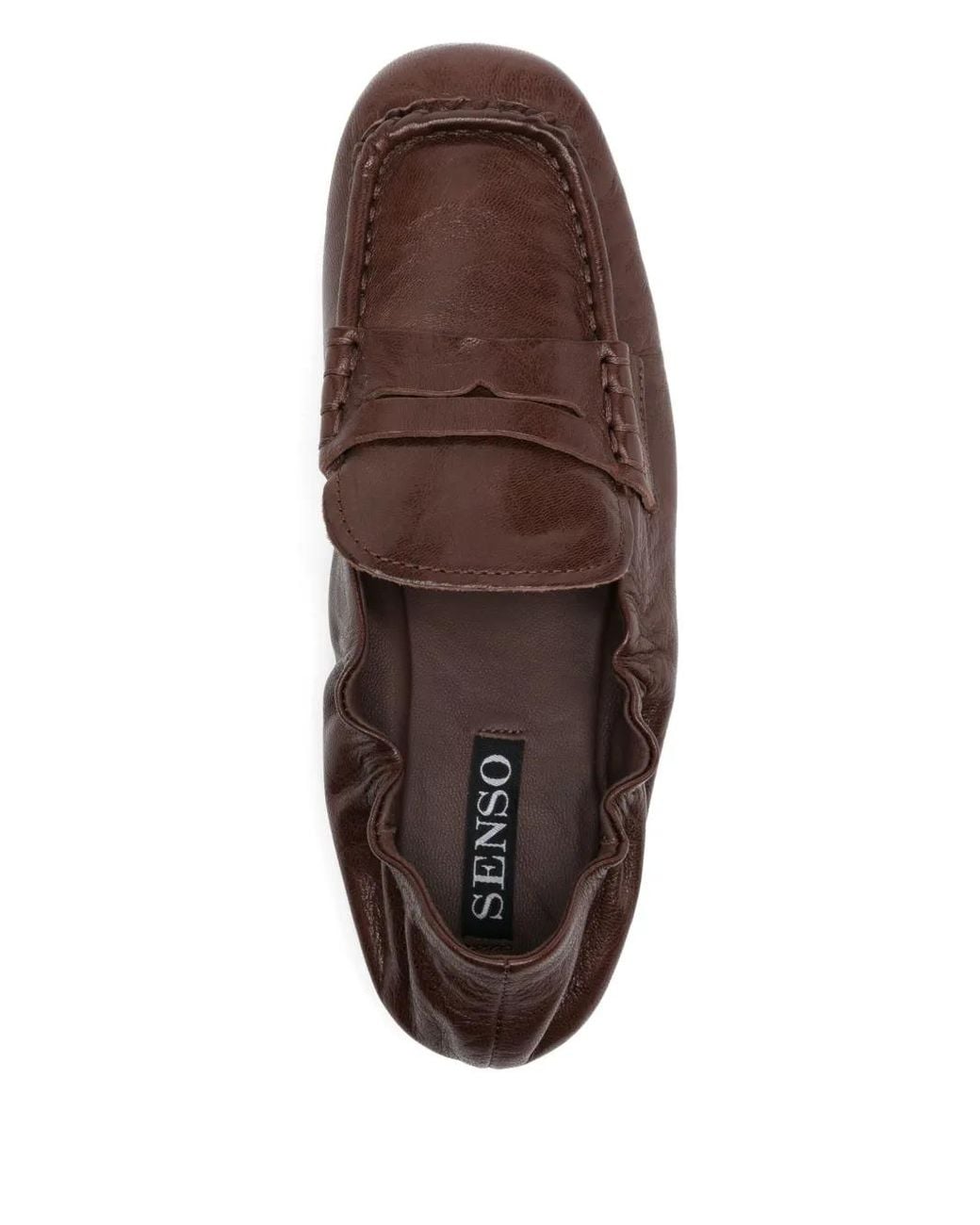 Senso Brown Astro I Leather Loafers