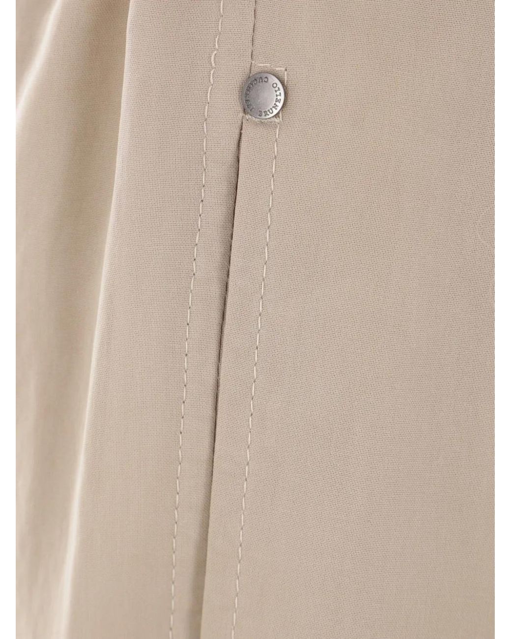 Brunello Cucinelli Natural Pant