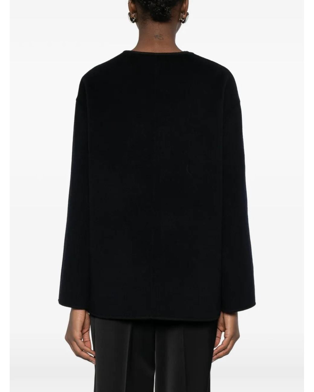 Giacca Con Maniche di Rohe in Black