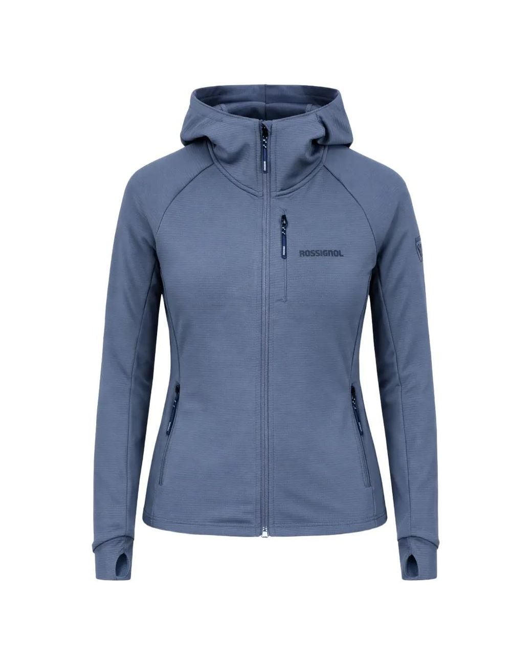 Sudadera Texturizada Con Capucha Rossignol de color Blue