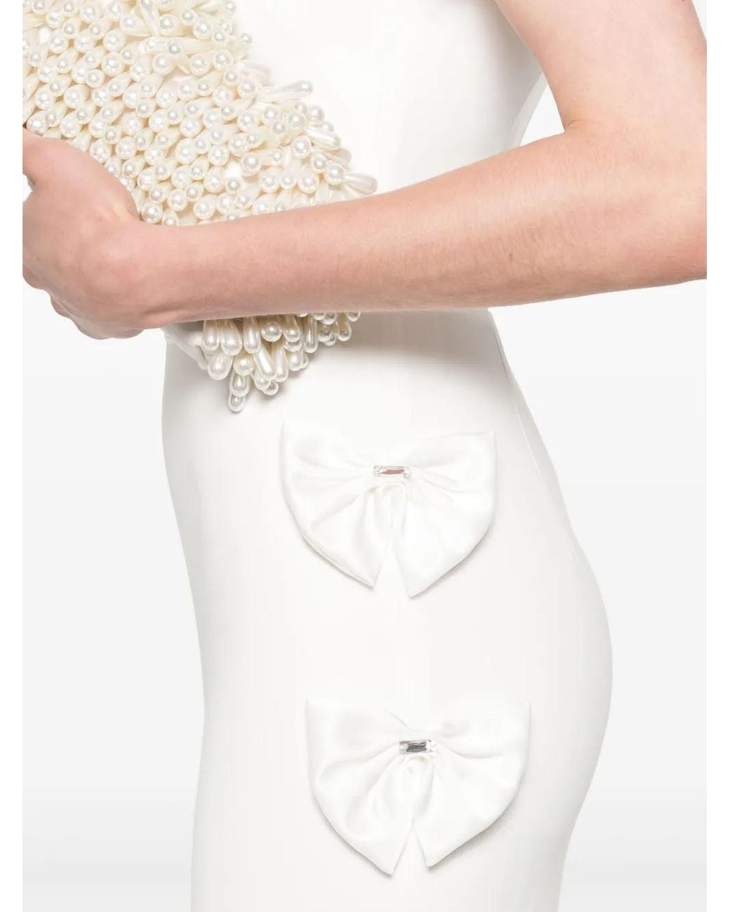 SILK LOVE & LACE White Rosa Dress