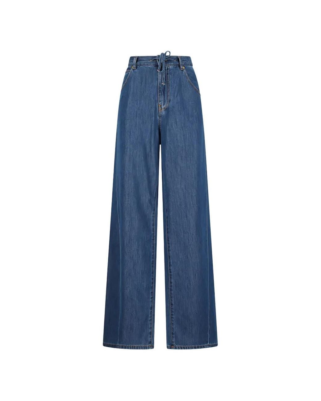 DARKPARK Blue Iris Bag Trousers