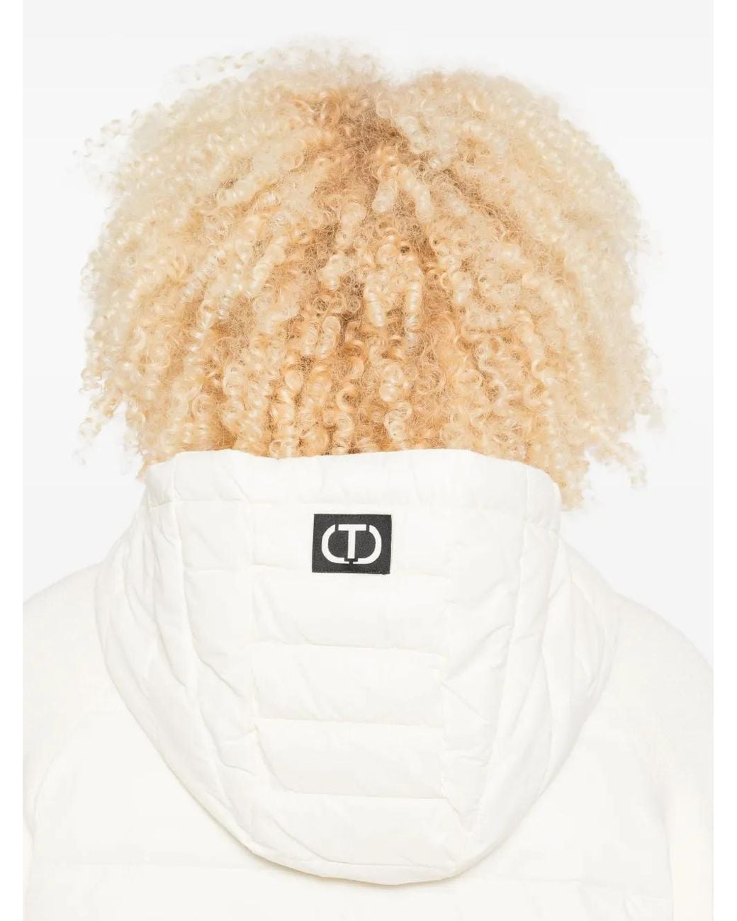 Twinset White Quilted Jacket