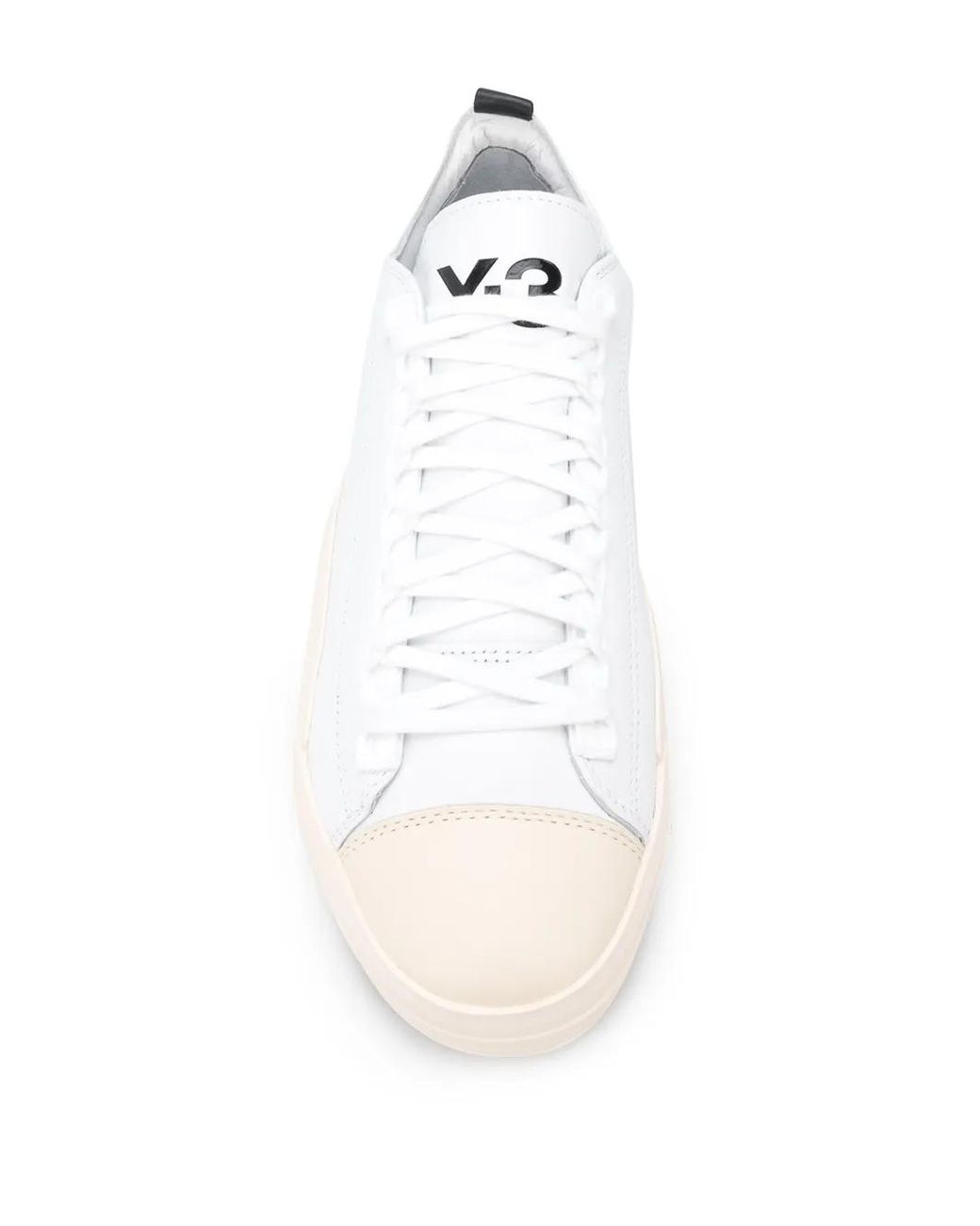 Y-3 White Yuben Low-Top Sneakers for men