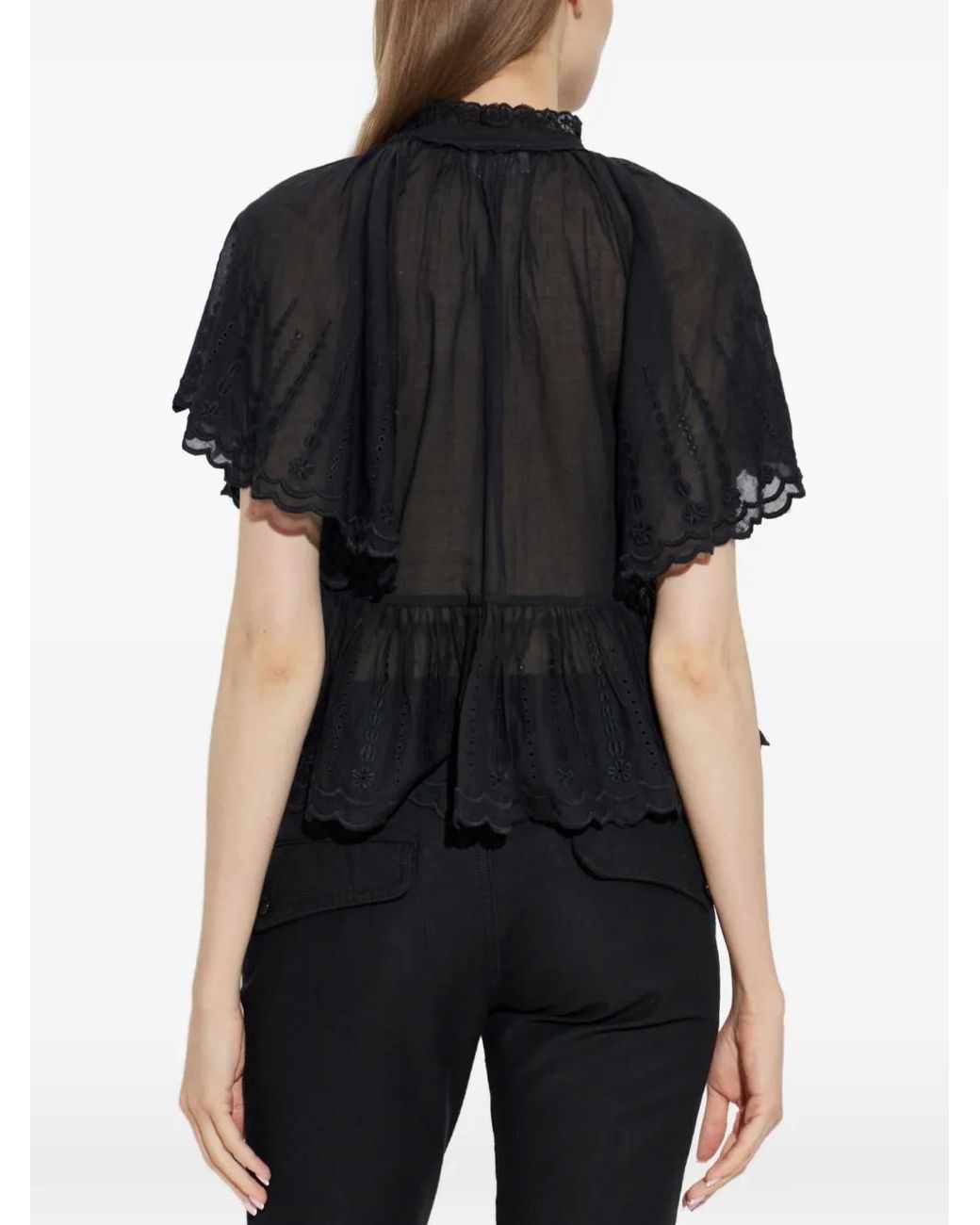 Isabel Marant Black Lorna Top