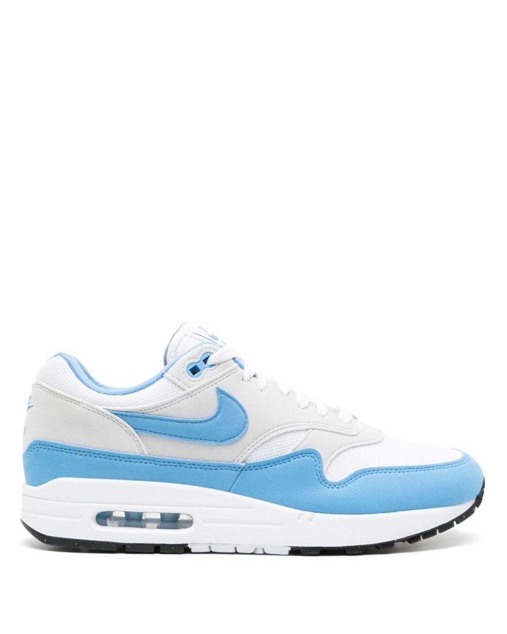 Nike Air Max 1 Suede Sneakers in Blue | Lyst