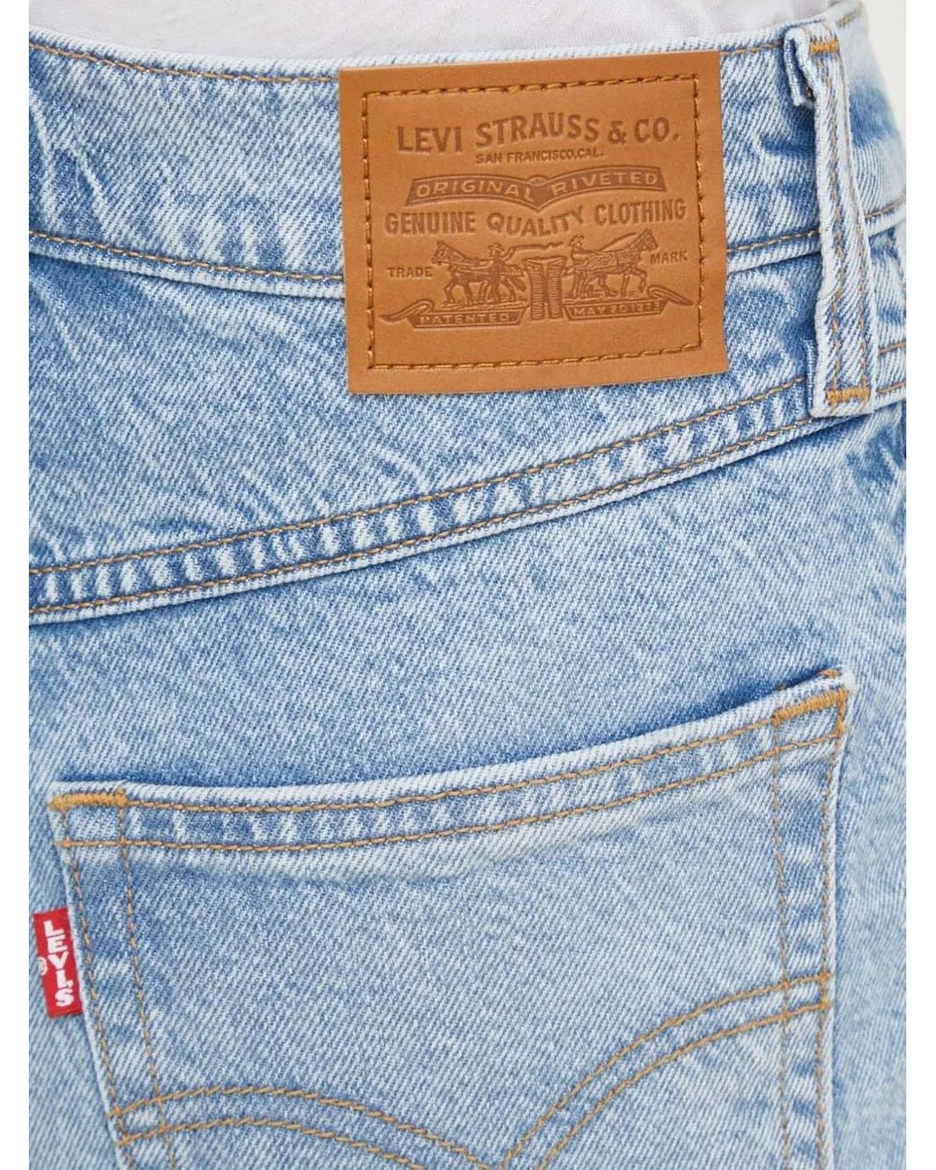 Levi's Blue 80's Mom Jeans