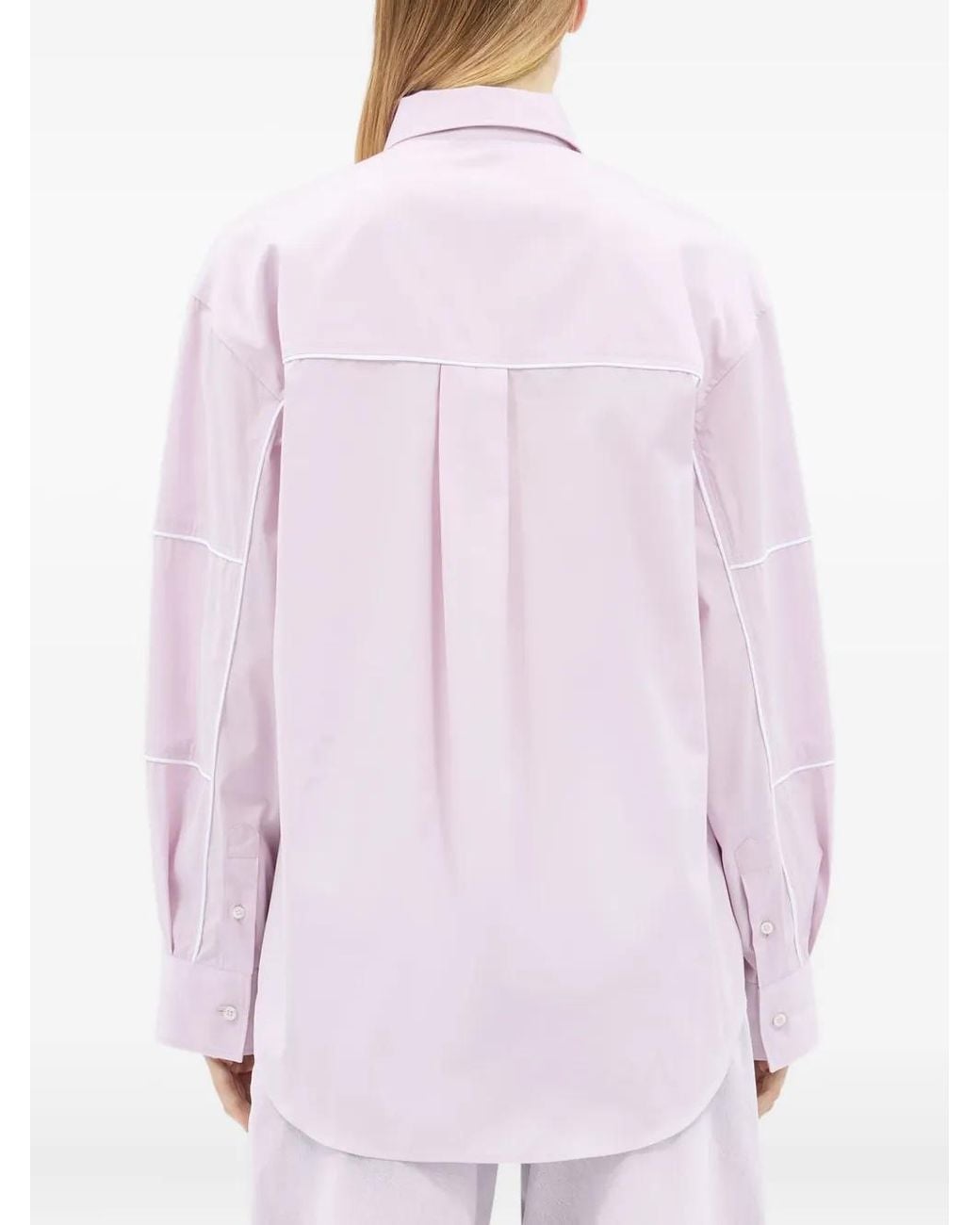Camisa De Manga Larga MSGM de color Pink