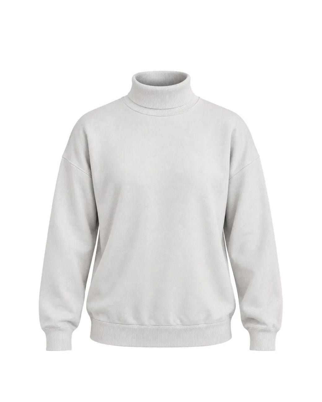 Antony Morato White Roll-Neck Drop-Shoulder Sweater for men