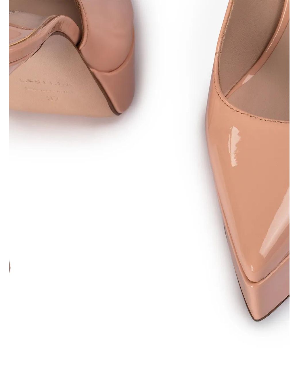 Le Silla Pink Uma Platform Pumps