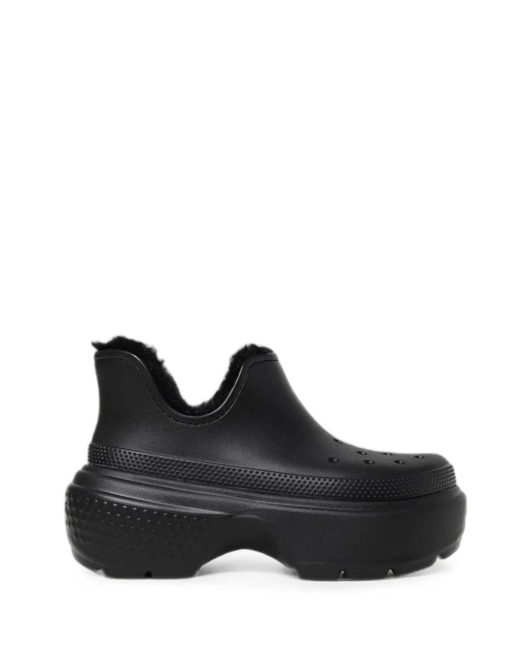 Bottines Stomp Shorty CROCSTM en coloris Black