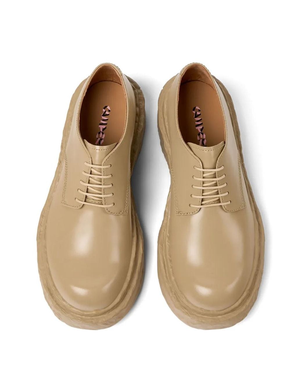 CAMPERLAB Brown Vámonos Leather Derby Shoes