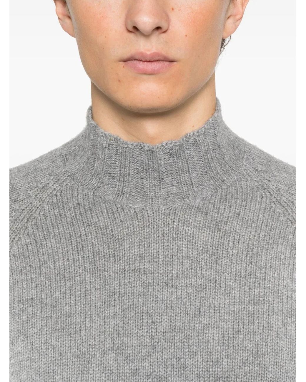 Tagliatore Gray Filbert Sweater for men