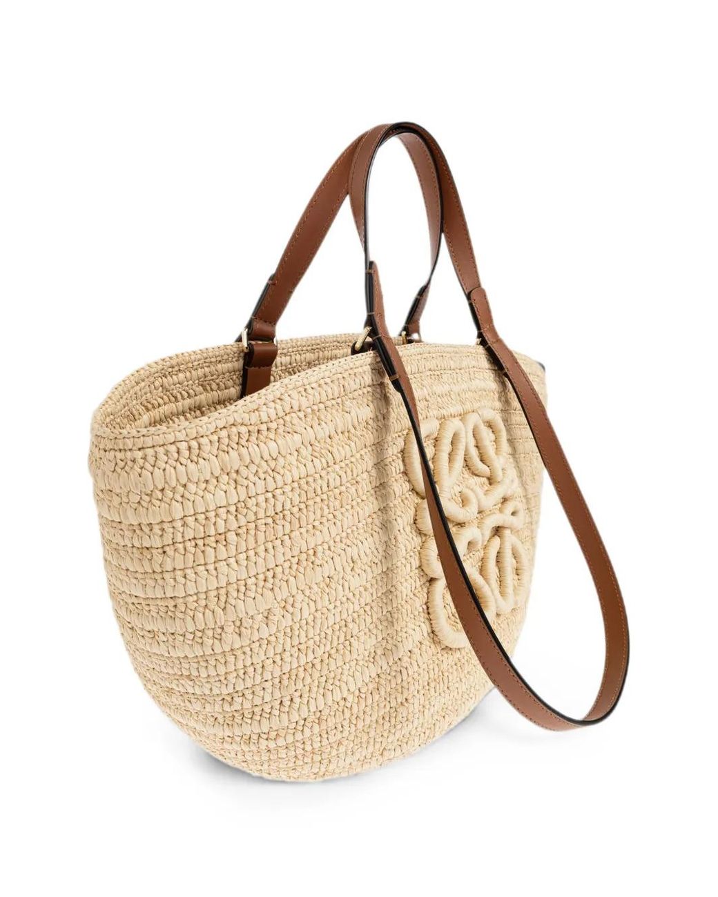 Loewe Natural Eclipse Raffia Tote Bag