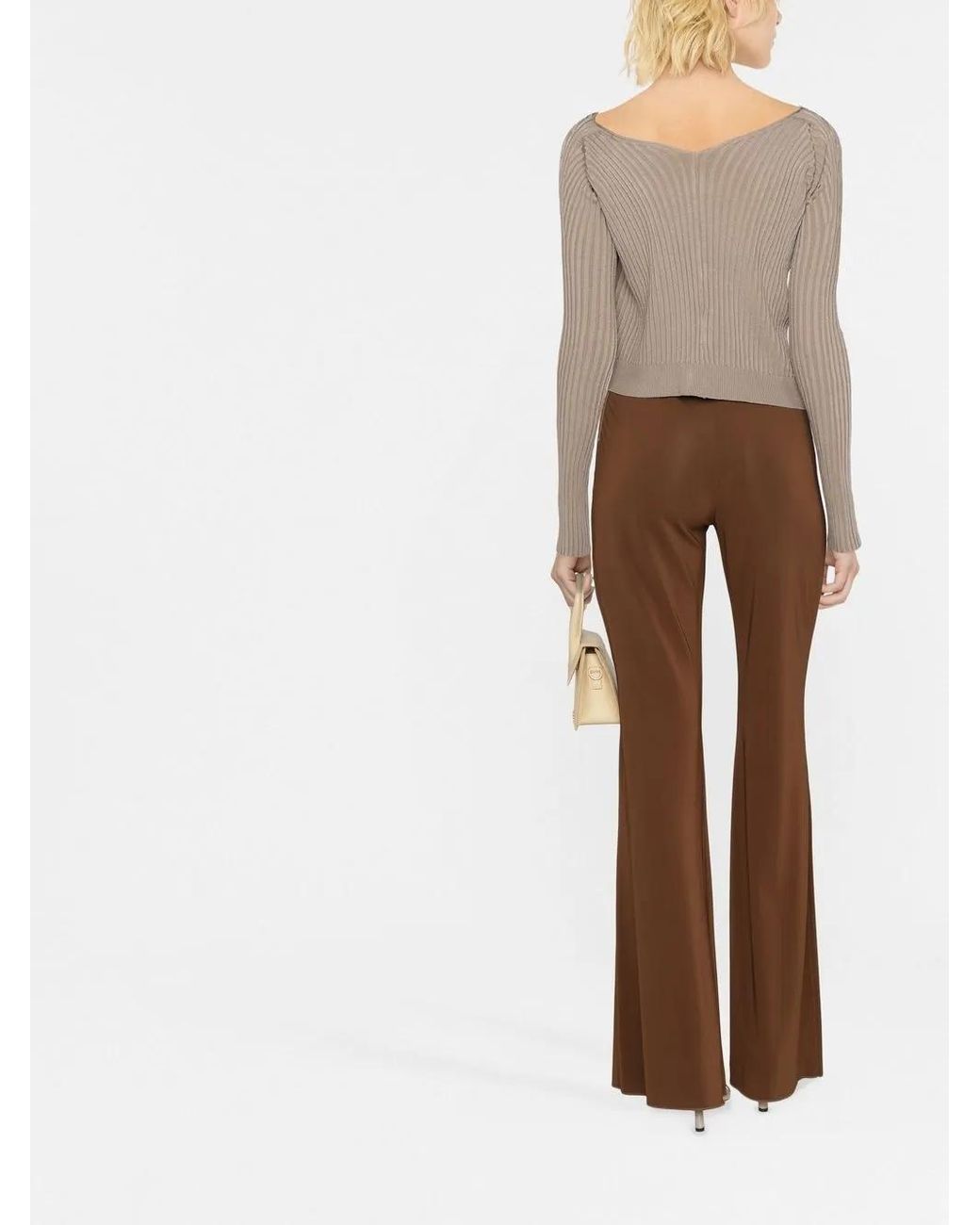 Jacquemus Natural La Maille Pralu Longue Top