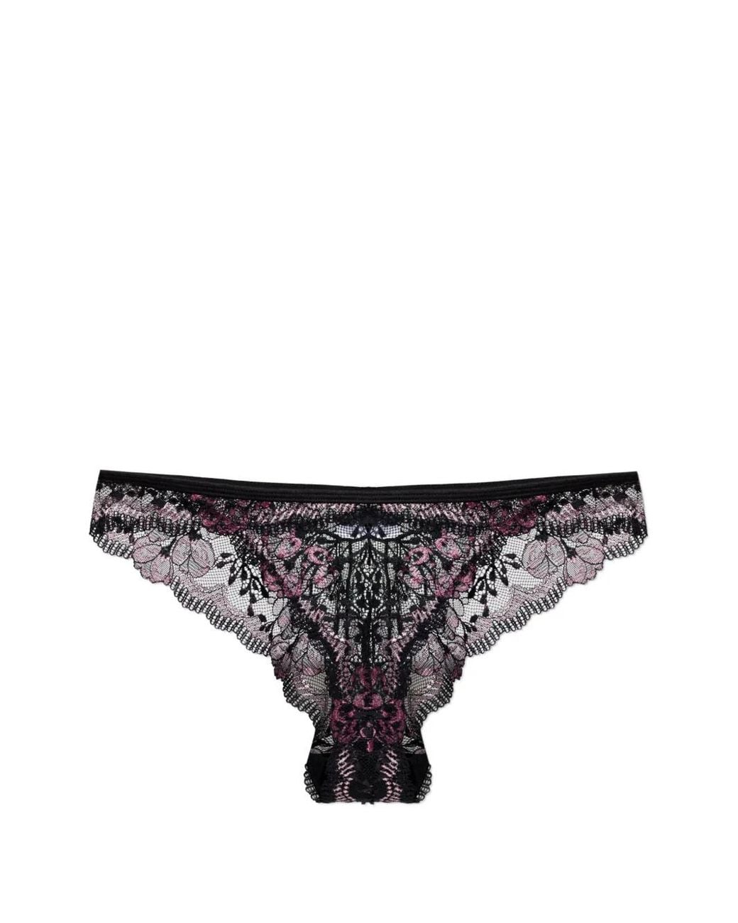 Heist Gray Remi Lace Briefs